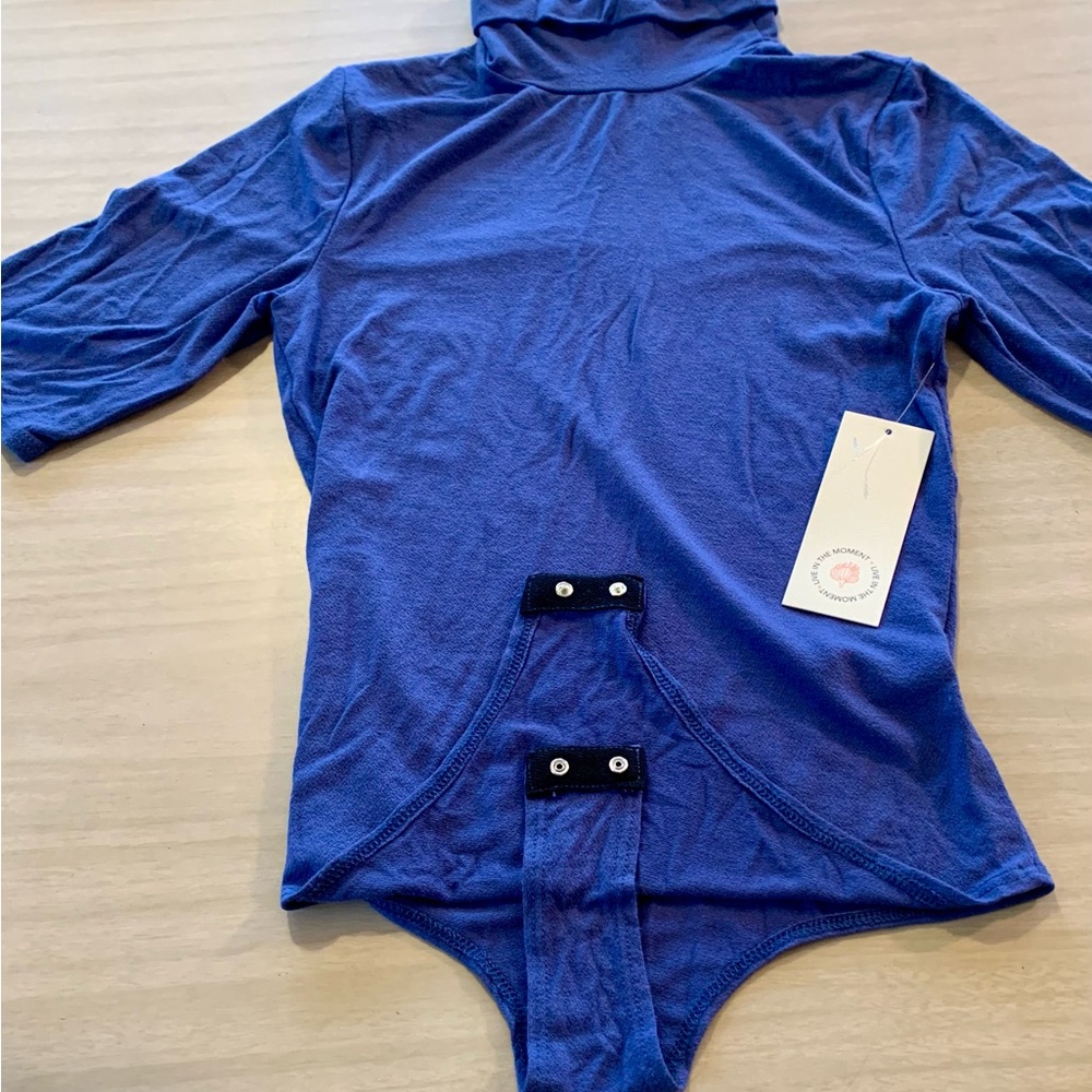 🍄3/29🍄Live in the Moment Blue Body suit